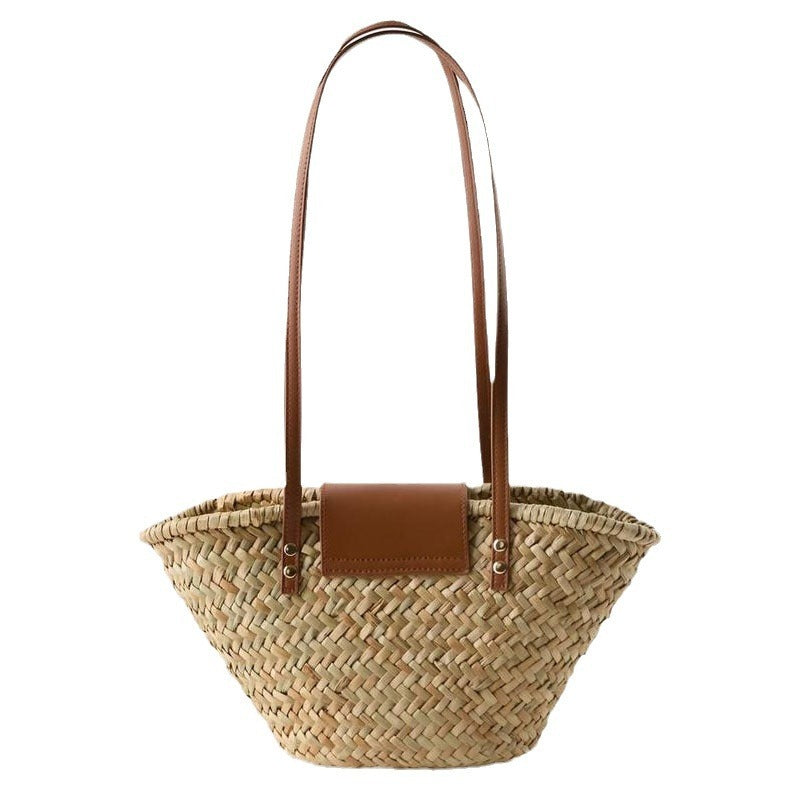 Fashion Personality All-matching Rattan Weave Bag